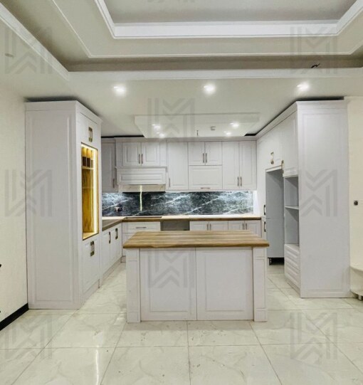 کابینت نئوکلاسیک با روکش سوپرمات